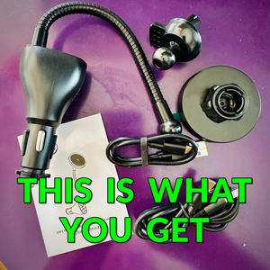 ที่ยึดโทรศัพท์ในรถยนต์แบบแม่เหล็ก 360 องศา ที่วางโทรศัพท์แบบแฮนด์ฟรีในรถยนต์ ที่จุดบุหรี่ในรถยนต์ ที่ยึดโทรศัพท์มือถือไร้สายในรถยนต์ - Product Image 6