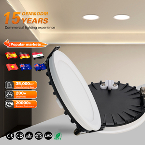 Paneles <span class=keywords><strong>LED</strong></span> Redondos OKELI de <span class=keywords><strong>8w</strong></span> 15w 22w SMD 220-265V para Techo Empotrado - Product Image 1