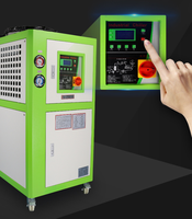 Refroidisseur d'eau portable 15 kW, taille compacte, refroidisseur industriel mobile pour machine de soudage laser