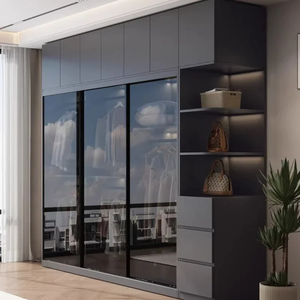 Armario empotrado moderno minimalista de gran venta, muebles de vestidor que ahorran espacio, personalización completa para el hogar - Product Image 2