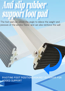Supports de montage durables pour <span class=keywords><strong>climatiseur</strong></span> d'unité de fenêtre en acier inoxydable Montage électrique universel pour la maison - Product Image 6
