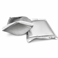 Enveloppes thermiques pour envoi postal, sac sous vide en feuille d'aluminium, sacs isolés en mousse, argentés, barrière thermique 24-48 heures pour médicaments, conformes aux normes FDA