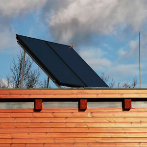 Panel Colector <span class=keywords><strong>Solar</strong></span> de Cobre Cromado Negro UNIEPU - <span class=keywords><strong>Placa</strong></span> Plana para Calentamiento de Piscinas/<span class=keywords><strong>Agua</strong></span> |   Recubrimiento de Titanio Azul |   Sistema sin Tanque | - Product Image 2