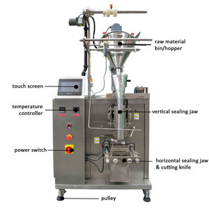 Hoàn toàn tự động 50g 100g 200g 500g 1kg Hạt Gạo microwavable lúa mì gia vị bột máy đóng gói mới lá phim túi khác nhau - Product Image 2