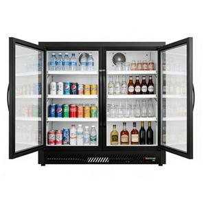 Vitrine réfrigérée commerciale de haute qualité pour comptoir d'hôtel, armoire à vin réfrigérée à air - Product Image 4