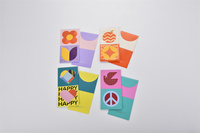 Magexi – Coffret de boîtes à rouges enveloppes portables de qualité supérieure, gaufrage, découpe personnalisée, impression sur papier fantaisie 120 g, forme cuboïde rectangulaire