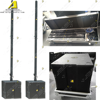 Enceinte colonne active professionnelle KA162, petite enceinte colonne line array, avec DSP intégré