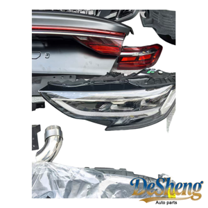 ชุดอัพเกรดภายนอกสำหรับ <span class=keywords><strong>Audi</strong></span> <span class=keywords><strong>A8</strong></span> ที่ออกแบบอย่างประณีต ประกอบด้วยกันชนหน้า-หลัง, ไฟหน้า LED, กระจังหน้า, สปอยเลอร์หลัง, ติดตั้งง่ายไร้รอยต่อ - Product Image 6