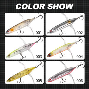 <span class=keywords><strong>Leurre</strong></span> <span class=keywords><strong>de</strong></span> pêche Hunthouse New Dragonfly Crawler Pencil 80mm 6.5g ABS <span class=keywords><strong>Surface</strong></span> Popper Floating Topwater <span class=keywords><strong>Stickbait</strong></span> Superficial - Product Image 5