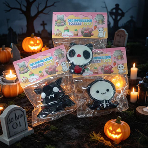 Juguete Blando de TPR con Diseño de Calavera y Murciélago para Halloween, de Rebote Lento, para Aliviar el Estrés, la Ansiedad y la Descompresión, Ideal para Mayores de 14 Años - Product Image 4