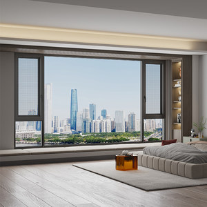 Finestre e Porte Jinpaiya <span class=keywords><strong>su</strong></span> <span class=keywords><strong>Misura</strong></span> Serie Pioneer 5, Design Postmoderno, <span class=keywords><strong>Finestra</strong></span> a Battente con Apertura e Inclinazione verso l'Interno - Product Image 3