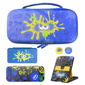 Étui de <span class=keywords><strong>rangement</strong></span> de Console pour <span class=keywords><strong>Switch</strong></span> <span class=keywords><strong>OLED</strong></span> Splatoon étui de transport pour <span class=keywords><strong>Switch</strong></span> <span class=keywords><strong>OLED</strong></span> sac de <span class=keywords><strong>rangement</strong></span> avec boîte à cartes ensemble de supports - Product Image 2