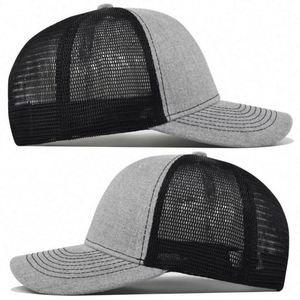 หมวกแก๊ปทรงทรัคเกอร์ 6 แผง ลายพราง คุณภาพดี ปรับแต่งได้ ผลิตจากโพลีเอสเตอร์/คอตตอน  ตกแต่งด้วยแพทช์  ทรงสูง ปีกแบน  แฟชั่นสำหรับผู้ชาย  ตาข่ายระบายอากาศ - Product Image 5