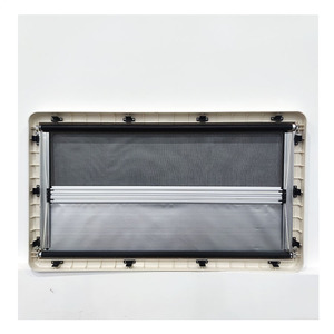 Accesorios RV Ventana de ángulo recto con pantalla de insectos Persiana enrollable RV Ventana 450*500mm para remolque de <span class=keywords><strong>autocaravana</strong></span> - Product Image 3