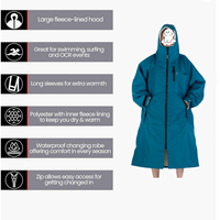 Robe de change imperméable pour adultes pour les sports de plein air