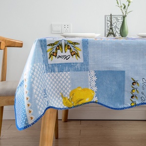 Pvc imprimé Fleur Fruits vinyle <span class=keywords><strong>nappe</strong></span> couverture de table en Plastique <span class=keywords><strong>nappe</strong></span> en pvc, <span class=keywords><strong>toile</strong></span> <span class=keywords><strong>cirée</strong></span> - Product Image 1