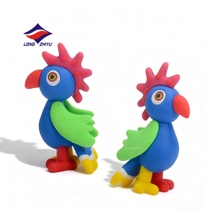 Figurines d'action <span class=keywords><strong>en</strong></span> PVC 3D personnalisées <span class=keywords><strong>de</strong></span> l'usine Longzhiyu 20y Soft Vinyl TOY CUSTOM, figurines <span class=keywords><strong>de</strong></span> collection, design 3D <span class=keywords><strong>de</strong></span> bureau, art personnalisé <span class=keywords><strong>en</strong></span> PVC - Product Image 5