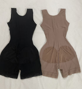 Huesos de acero Cremallera y ganchos Fajas de doble compresión Body colombiano Entrenador de cintura Fajas adelgazantes postoperatorias - Product Image 4