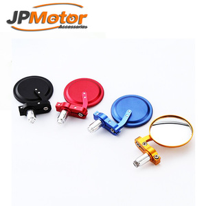 Accessoires et pièces universels pour moto en alliage d'aluminium CNC, rétroviseur <span class=keywords><strong>de</strong></span> <span class=keywords><strong>guidon</strong></span> arrière rond - Product Image 3