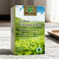 Wins Town Colon Cleanser Tea, thé détoxifiant naturel à base de plantes, soutient le nettoyage intestinal, la santé digestive, marque privée, thé vert pour le ventre