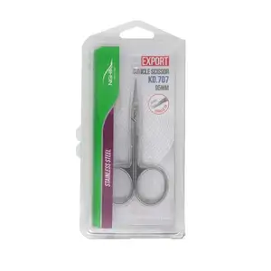Premium German-Crafted Titanium Cuticle Scissors - Professional Straight Edge for Precise Manicure & Nail Care