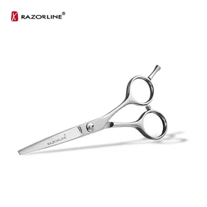 SUS440A Hair Cutting Scissors Professional Barber Shears 6 inch Student Scissors
