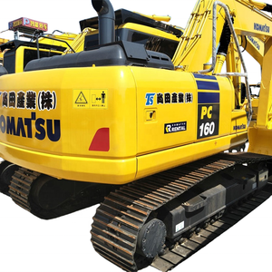 Excavadora de orugas Komatsu de alta calidad Pc160, excavadora usada de 16 toneladas, excavadoras domésticas Pc160lc de alta calidad, Ventas Globales - Product Image 1