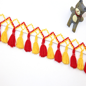 High Quality <strong>Tassel</strong> Lace <strong>Trim</strong> Colorful <strong>Tassel</strong> Fringe <strong>Trim</strong> - Product Image 6