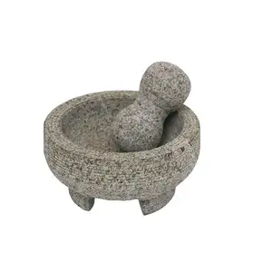 Manufacturer Supply Small Mortar And Pestle Marble Set For Spices Pestos