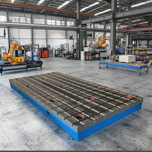 Tùy chỉnh độ dày đúc nền tảng sắt, cho thiết bị thủy lực thử nghiệm chứng nhận gang tấm làm việc linh hoạt - Product Image 1