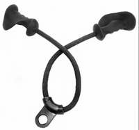 Accessoire d'équipement de fitness à usage domestique avec poignée Corde de traction d'entraînement de force pour la musculation
