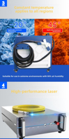 Nouvelle machine de soudage laser à fibre portative 1500W avec contrôle Cypcut, haute automatisation, numérique, refroidie par air, mini, portable, à bas prix, garantie 3 ans