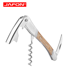<span class=keywords><strong>Tire</strong></span>-<span class=keywords><strong>bouchon</strong></span> de serveur en <span class=keywords><strong>bois</strong></span> avec logo <span class=keywords><strong>personnalisé</strong></span> Ouvre-bouteille en acier inoxydable avec votre logo en gros d'usine - Product Image 1