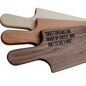 Rustic Bamboo <b>Cheese</b> Board Set with Stainless Steel <b>Cheese</b> Knife Dishwasher Freezer Safe Durable Wood Handle for Serving <b>Gifting</b> - Product Image 1