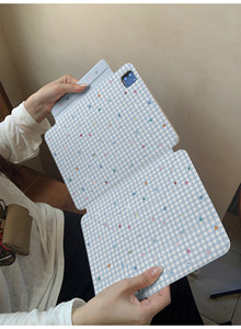 Nuova Custodia Magnetica a Righe con Stelle per <span class=keywords><strong>iPad</strong></span> <span class=keywords><strong>Air</strong></span> 7/6, <span class=keywords><strong>Apple</strong></span> 11a Generazione, Pro, Tablet Mini 7, per Ragazze 11/10a Generazione - Product Image 2