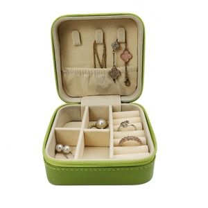 Portagioie, orecchini, anelli, scatola portaoggetti accessori, orecchini portatili e compatti, collane, portagioie da viaggio - Product Image 1