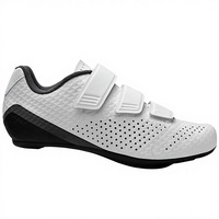 Chaussures de cyclisme pour femmes Stylus, blanches, taille 43, tige en caoutchouc synthétique et Synchwire, autres doublures