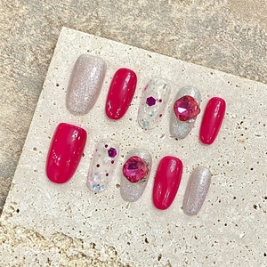 Nuevo Producto Lanzado, <span class=keywords><strong>Uñas</strong></span> Hechas a Mano con Diseño <span class=keywords><strong>de</strong></span> Flores y Diamantes Negros, Diseño <span class=keywords><strong>de</strong></span> Vaca con Diamantes Blancos, Combinación <span class=keywords><strong>de</strong></span> Colores Retro Única - Product Image 6