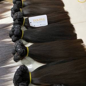 วิกต่อผมมนุษย์แท้แบบสองชั้นสำหรับต่อผมตรงและแบบลอนมีสองสี100% เวียดนาม - Product Image 6