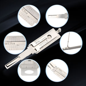 أداة احترافية لفتح الأقفال من نوع <span class=keywords><strong>Lishi</strong></span> 2 في 1 للسيارات والدراجات النارية متوافقة مع HU66v.3 وHU100R وBW9MH وKIA2018 وQIRUI - Product Image 4