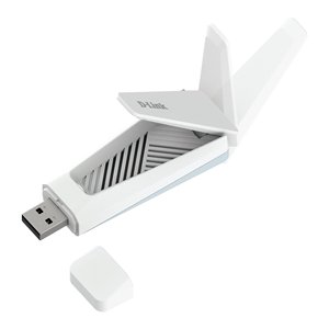 Adaptateur WiFi 6 double bande D-Link AX1800 USB Type-A Blanc Bleu - Product Image 6