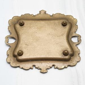 Ingrosso Vintage Piccolo Oro Antico Cintolino Piatto Gioielli Anello Portagioie Vassoio per Congelamento per Compleanno e Regali di Nozze - Product Image 6