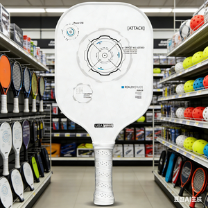 Paleta de Pickleball Portátil de Fibra de Carbono T700 con Núcleo de Panal, Logotipo Personalizado, Precio de Fábrica, Duradera, Ligera y de Alto Rendimiento - Product Image 1