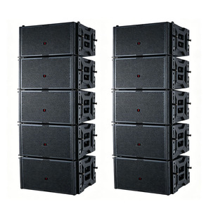 Sistema PA Professionale con Doppio Altoparlante Line Array da 10 Pollici Impermeabile per Eventi Sportivi all'Aperto e al Chiuso, Impianto Audio per Stadi - Product Image 4