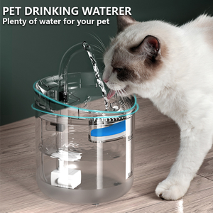 Pet malzemeleri toptan 2L kapasiteli otomatik sirkülasyon akıllı kedi ve köpek çeşme Pet su sebili besleyici - Product Image 3