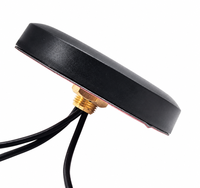 Antenne combinée 3-en-1 à montage sur vis 4G 698-2700 MHz WiFi 2400-2500 MHz GPS 1575,75 MHz pour SMA Mâle