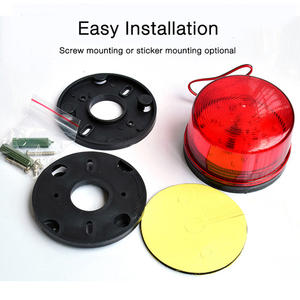 ضوء تحذير وامض LED طراز SL-05 يعمل بجهد 12/24/220 فولت مع 120 ومضة في الدقيقة، معتمد من CE، متوفر باللون الأحمر/الأزرق/الأخضر/البرتقالي - Product Image 6