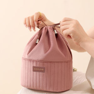 Bolsa de Maquillaje con Cordón de Alta Calidad, Bolsa de Cosméticos Grande, Lindas Bolsas de Maquillaje, Bolsa de Aseo, Bolsas de Viaje para Artículos de Tocador, Organizador - Product Image 1