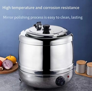 Ấm Đun Nước Súp Đa Năng Nồi Nấu Súp Bằng Thép Không Gỉ Cấp Thực Phẩm Thương Mại Hiệu Quả Cao - Product Image 3