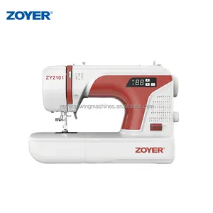 ZY2101 ZOYER 50 tipos de puntadas predeterminadas NUEVO Precio de máquina de coser doméstica